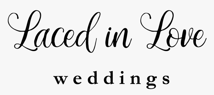 Laced In Love Weddings - Calligraphy, HD Png Download, Free Download