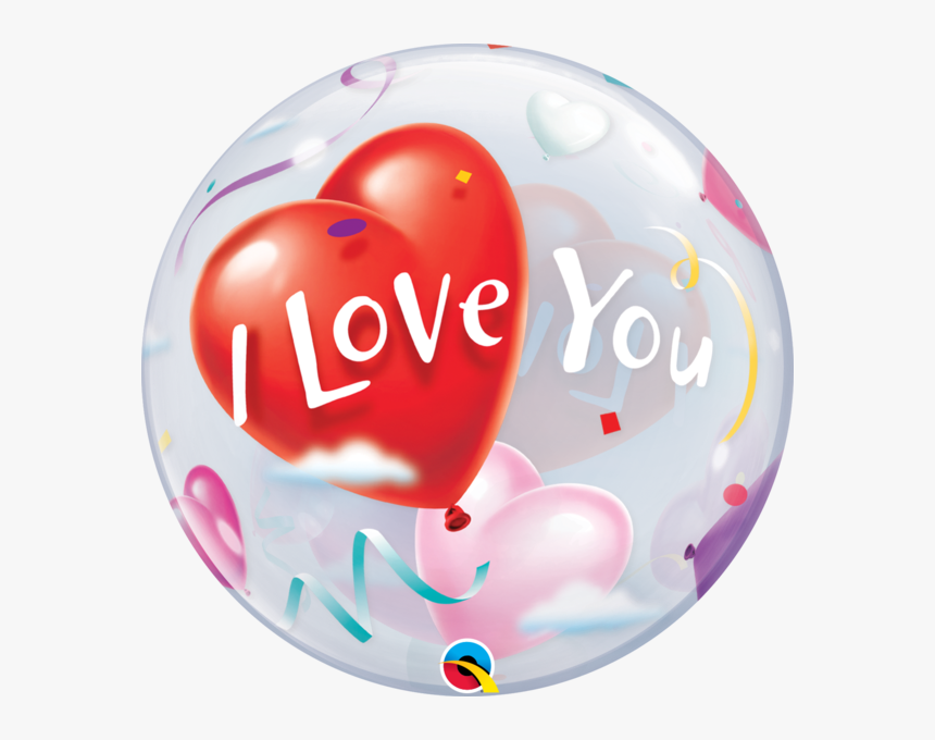 Globos Burbuja I Love You, HD Png Download, Free Download