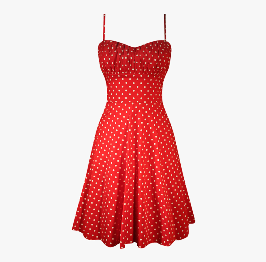 Thumb Image - Stop Staring Red Polka Dot Dress, HD Png Download, Free Download