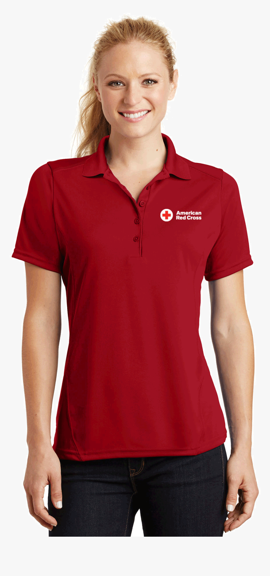 Sport Tek Ladies Dry Zone Raglan Accent Polo L475, HD Png Download, Free Download