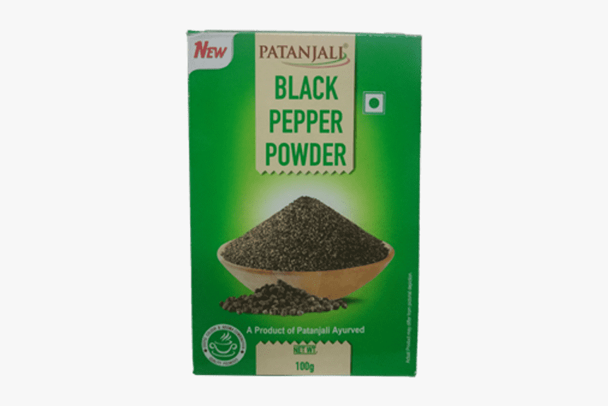 Patanjali Black Pepper Powder, HD Png Download, Free Download