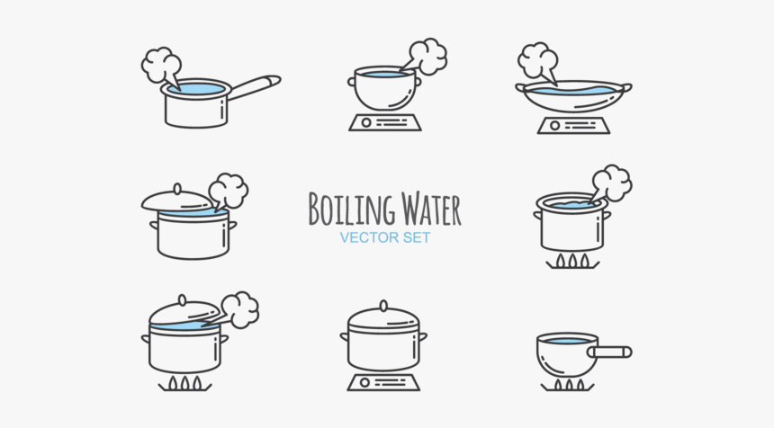 Vector Boil Of Water, HD Png Download, Free Download