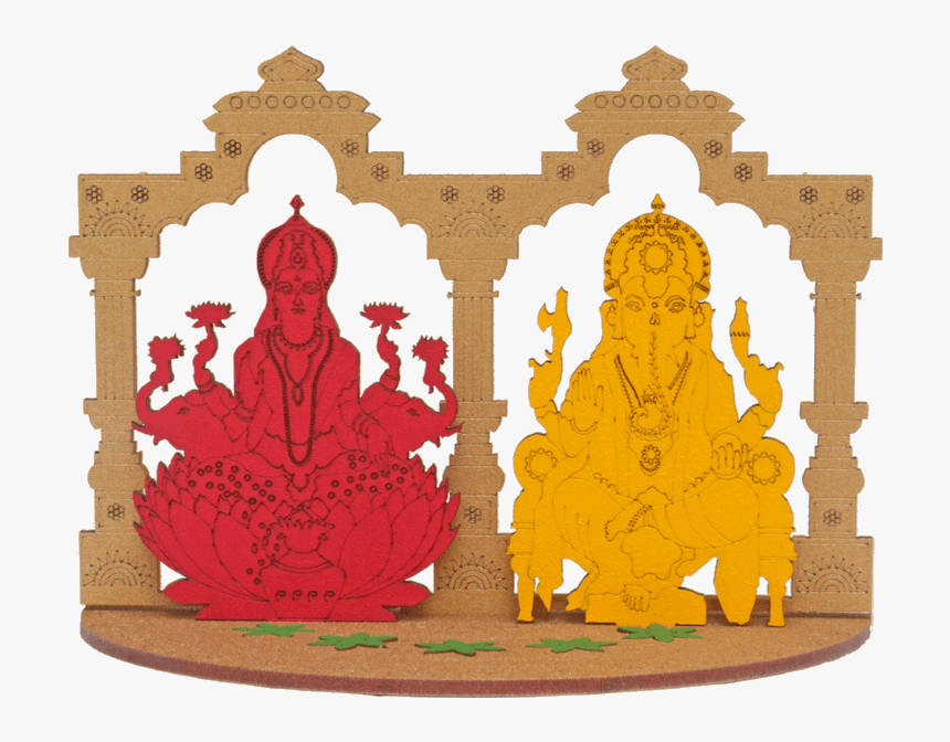 Transparent Ganesh Lakshmi Png , Png Download - Lakshmi Ganesh Png, Png Download, Free Download