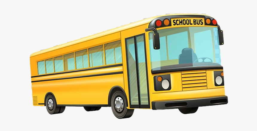 School Bus Png Image File - Realistic School Bus Drawing, Transparent Png, Free Download