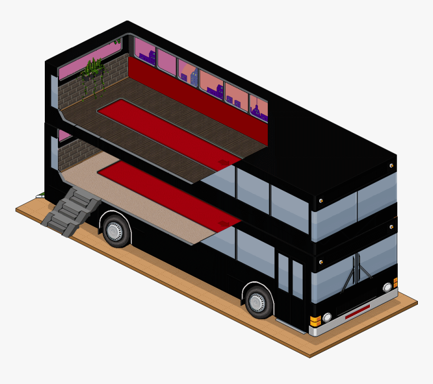 Bus - Bus Habbo, HD Png Download, Free Download