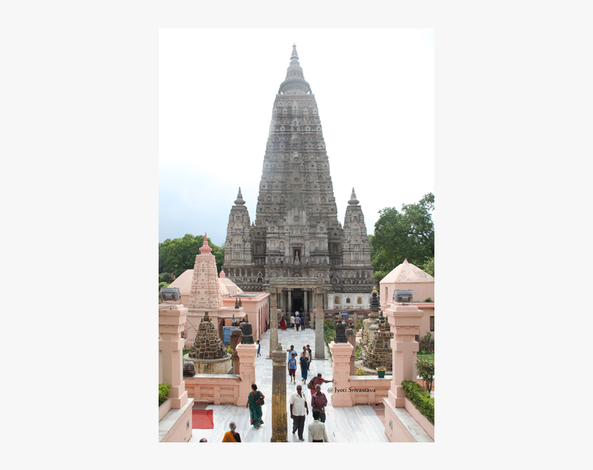 Pillar Transparent Temple Indian - Mahabodhi Temple, HD Png Download, Free Download