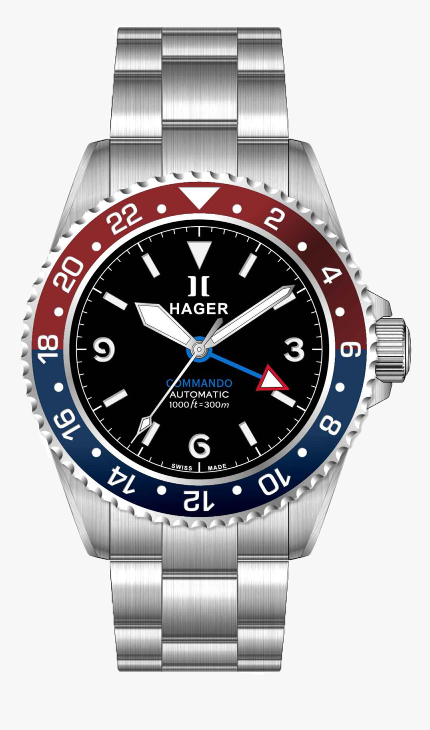 Commando Gmt - Invicta Pro Diver Grren, HD Png Download, Free Download