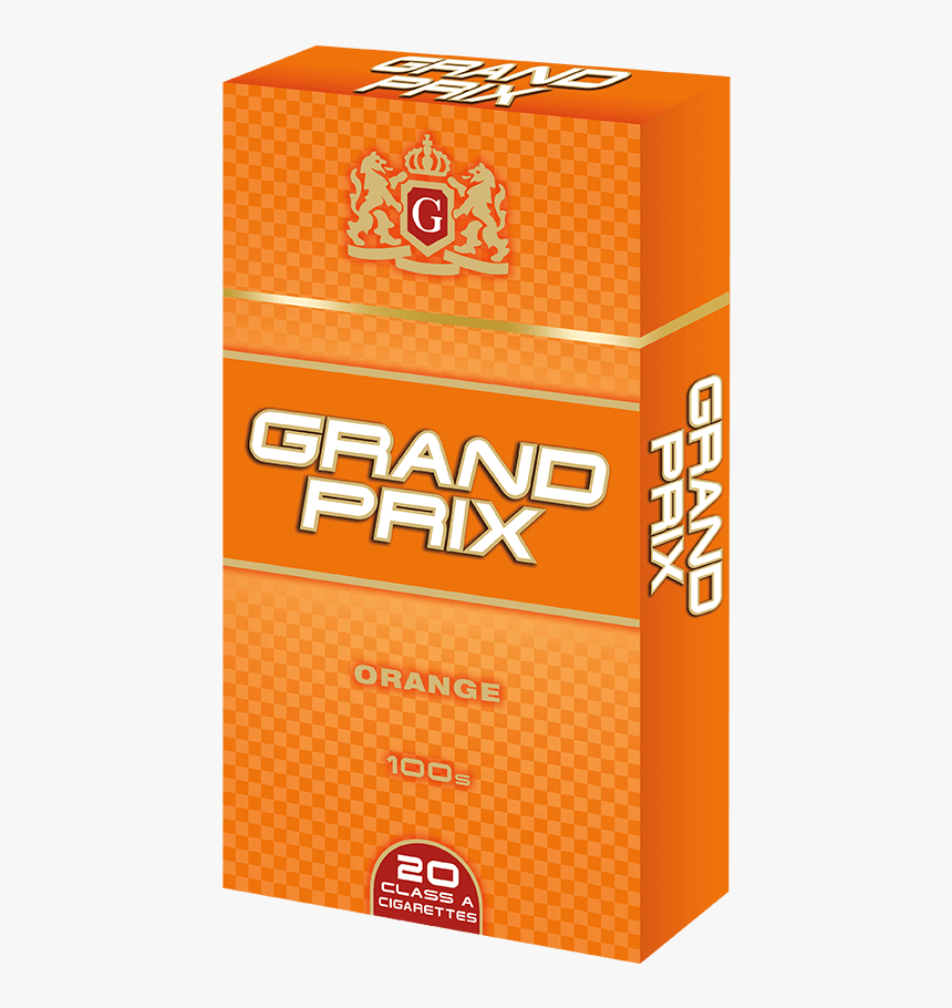 Grand Prix 100s Orange - Box, HD Png Download, Free Download