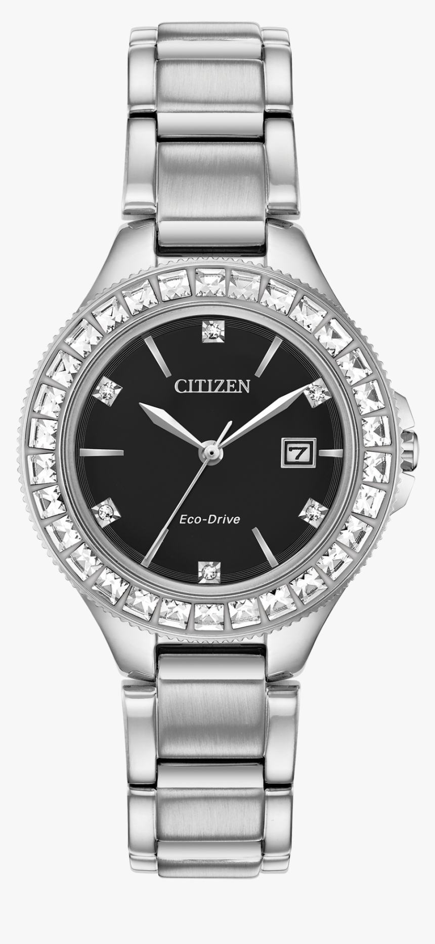 Silhouette Crystal Main View - Womens Citizen Watch Eco Drive, HD Png Download, Free Download