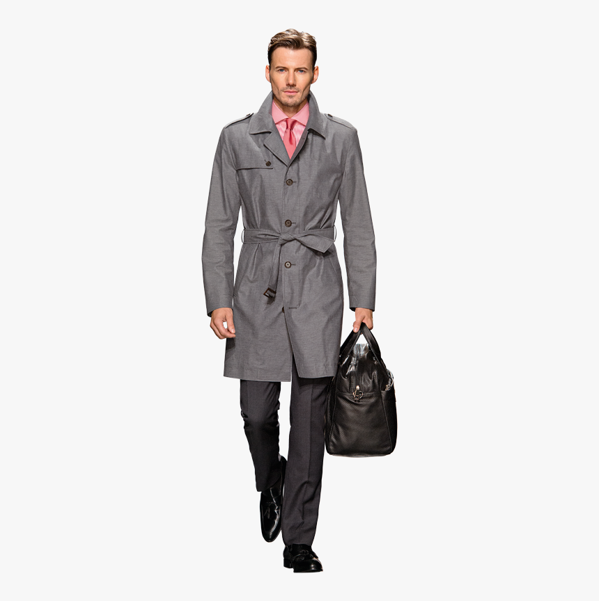 Spring Coat Png Download Image - Male Fashion Model Png, Transparent Png, Free Download