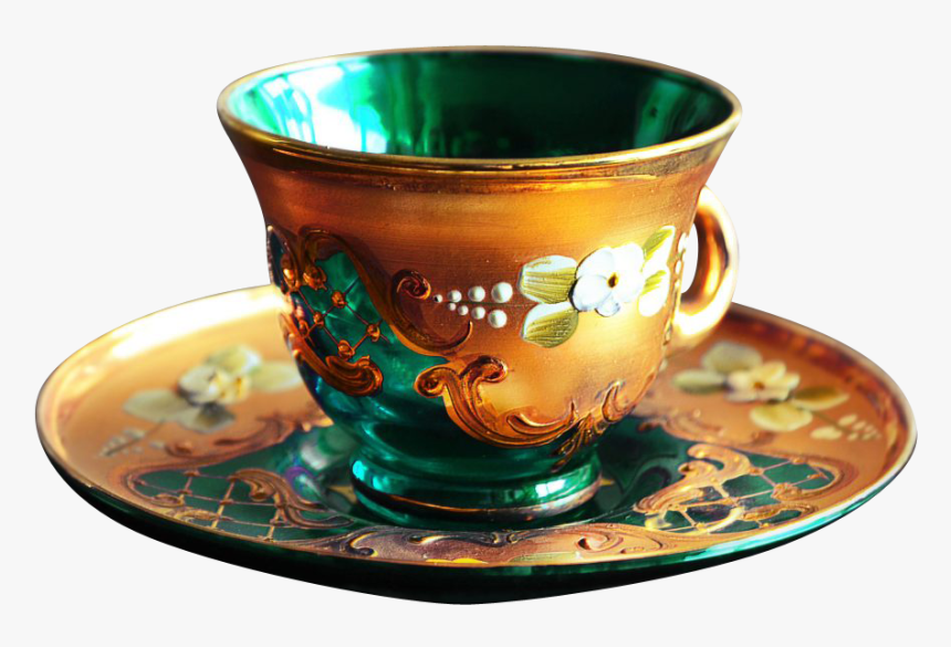 Ornamental Tea Cup - Drink, HD Png Download, Free Download
