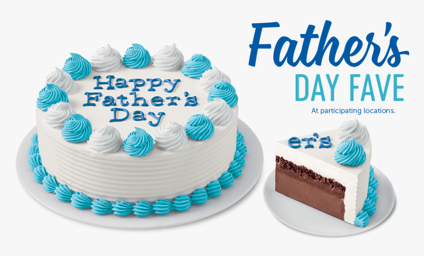 There"s Ice Cream Cake, Then There"s Dq® Cakes W/ Dq® - Father's Day 2019 Cake, HD Png Download, Free Download