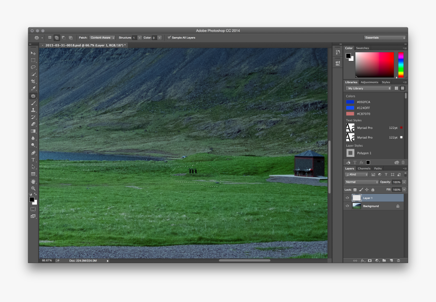 Adobe Photoshop Main Screen, HD Png Download, Free Download