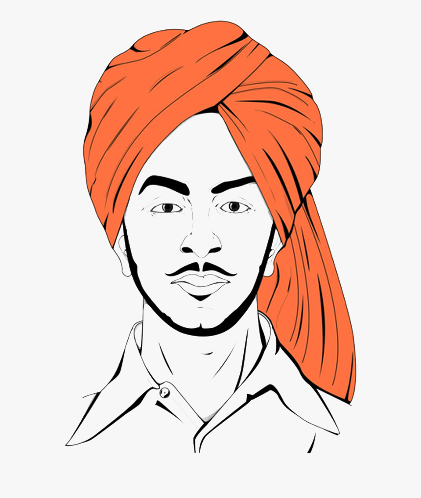 Bhagat Singh Png Transparent Image - Bhagat Singh Photo Hd, Png Download, Free Download