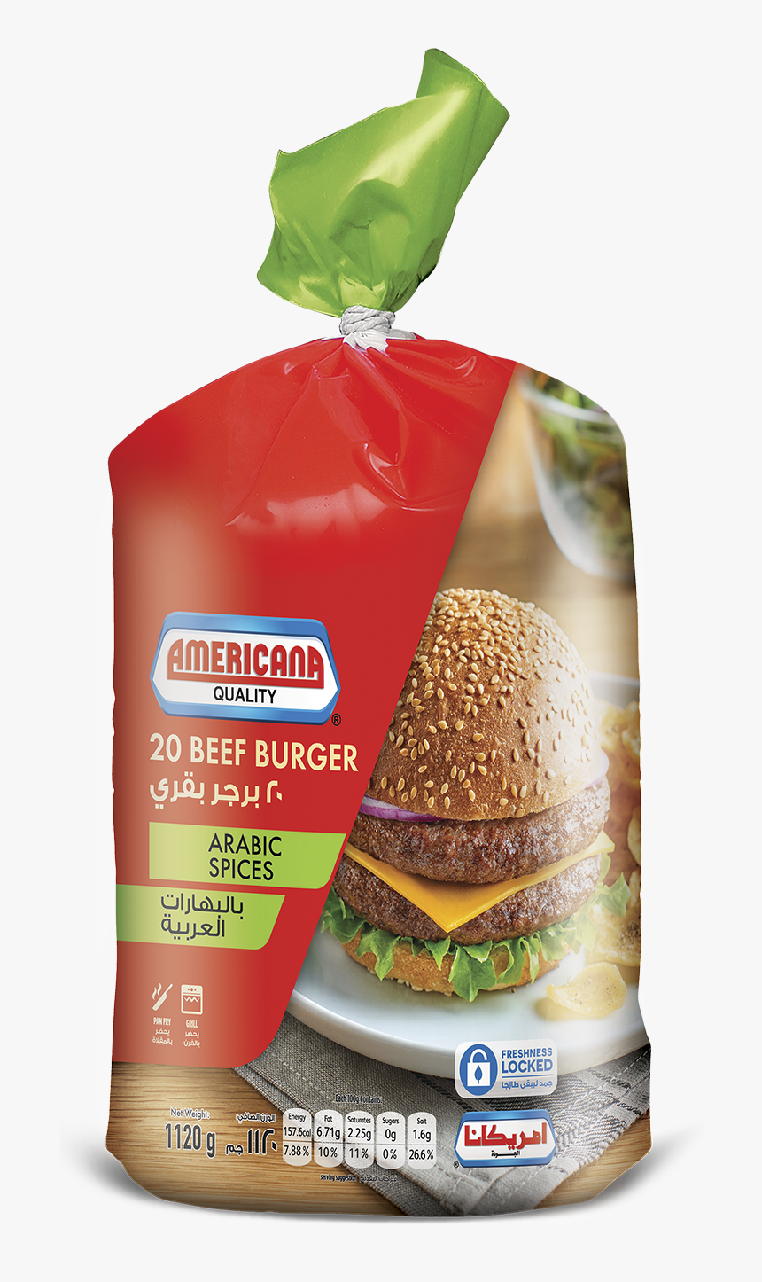 Burger Arabic Spices 20pcs 1120g - Americana, HD Png Download, Free Download