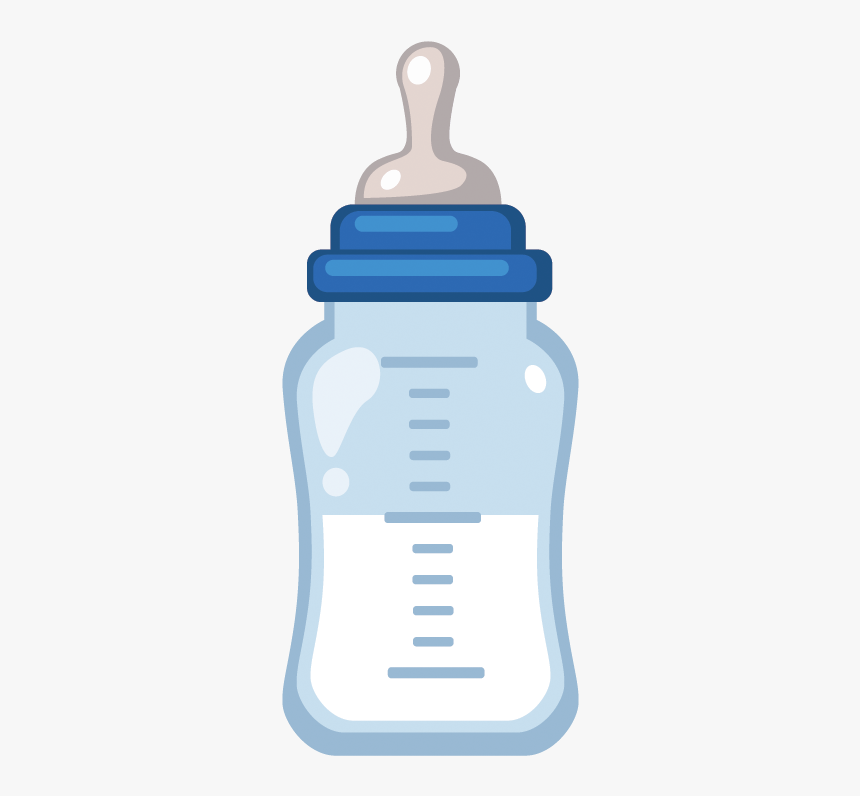 Baby Bottle Milk Infant - Baby Bottle, HD Png Download, Free Download