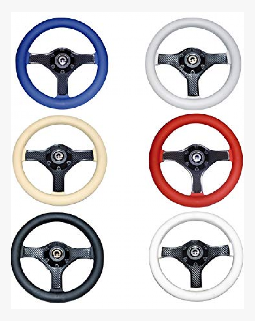 Volante Vr00 280mm Rojo - Steering Wheel, HD Png Download, Free Download