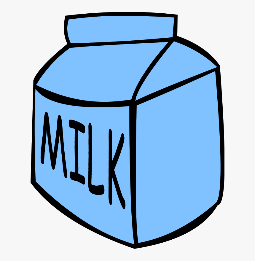 Milk Png Clip Art - Milk Carton Clip Art, Transparent Png, Free Download