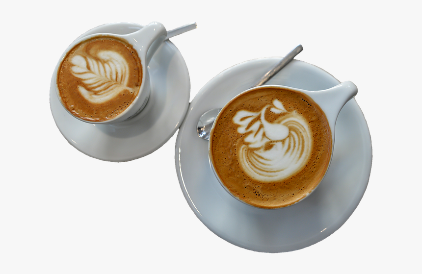 Top View Cappuccino Png Image - Cappuccino Mugs Png, Transparent Png, Free Download