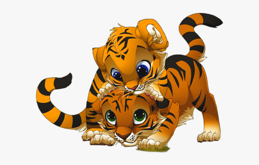 White Tiger Clipart Anime Baby - Cute You And Me, HD Png Download, Free Download