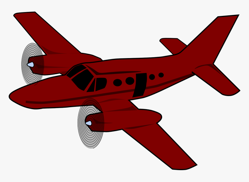 Moving Aeroplane Clip Art, HD Png Download, Free Download