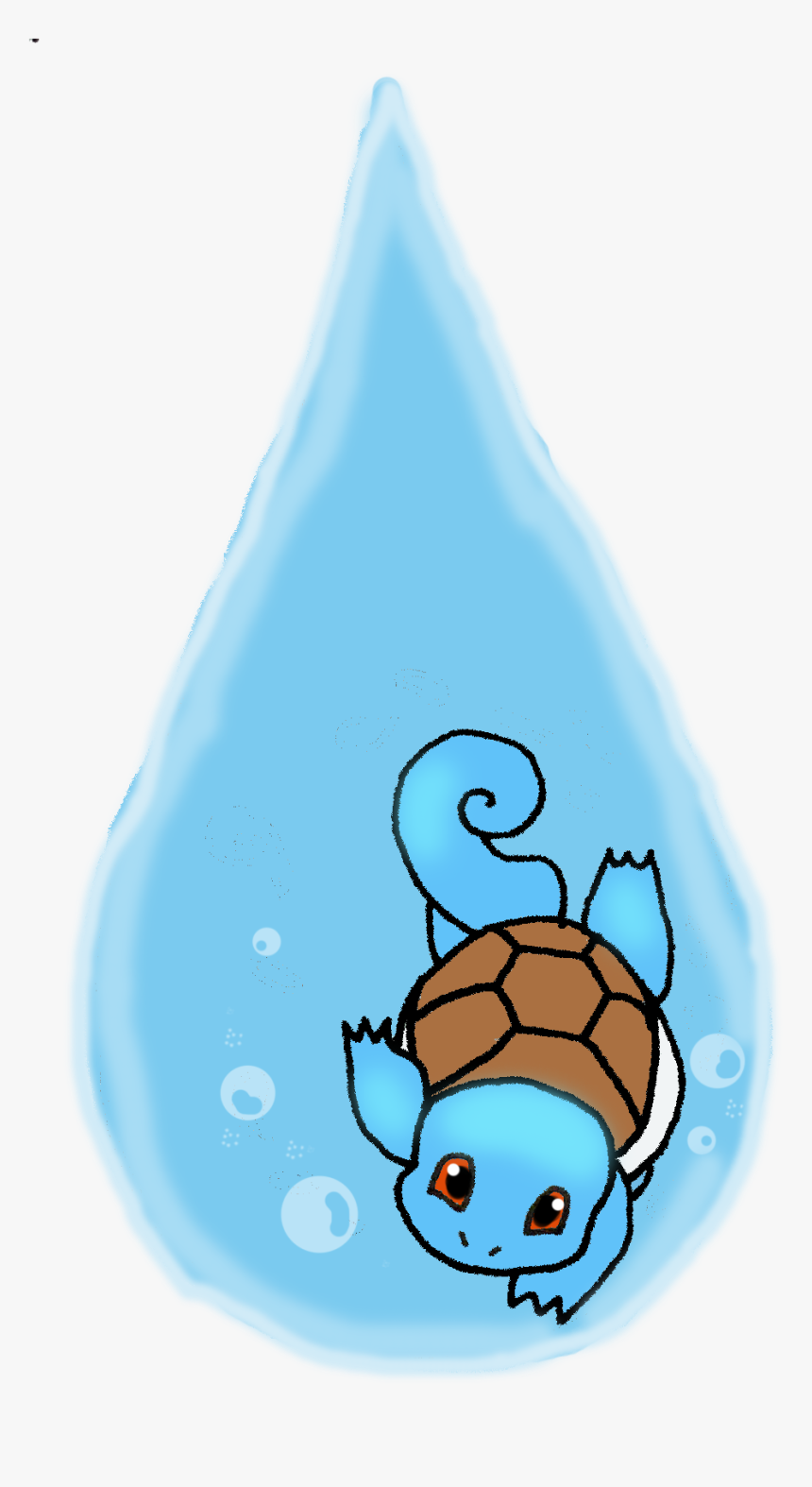 Pokemon, Water, Tear, Squirtle,, HD Png Download, Free Download