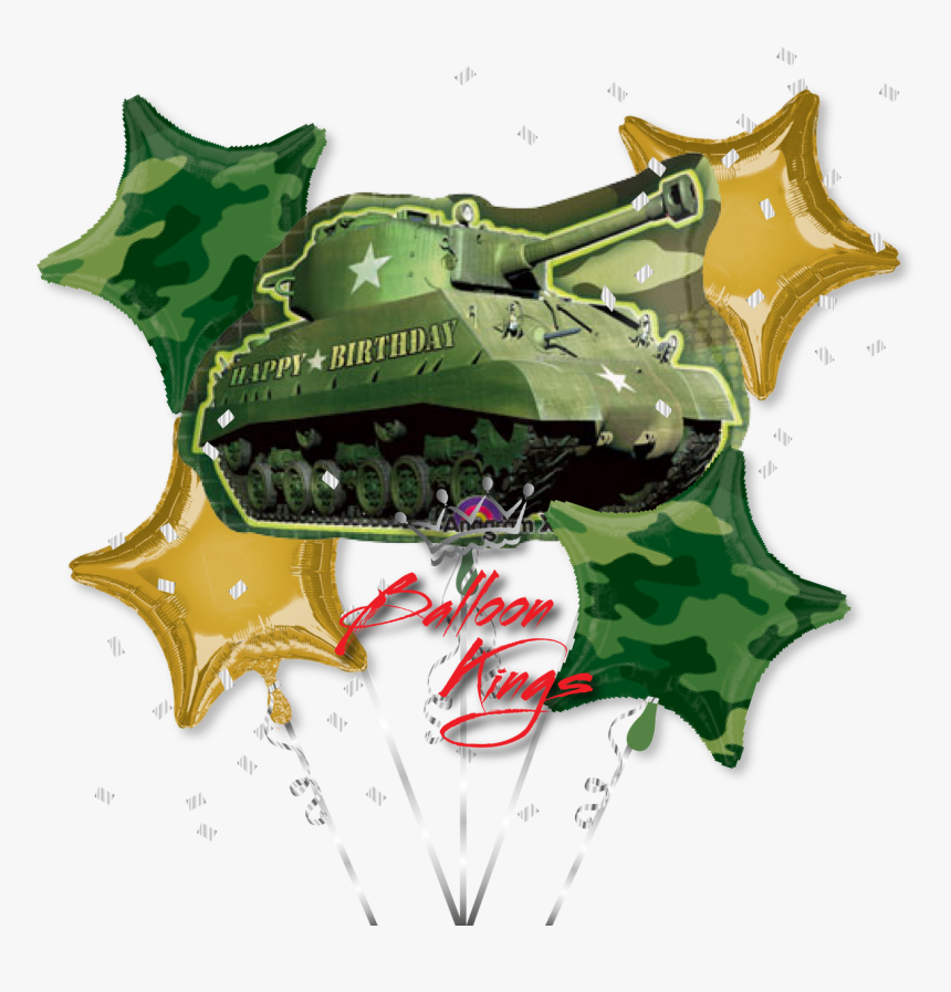 Army Tank Balloon - Army Balloons Png, Transparent Png, Free Download