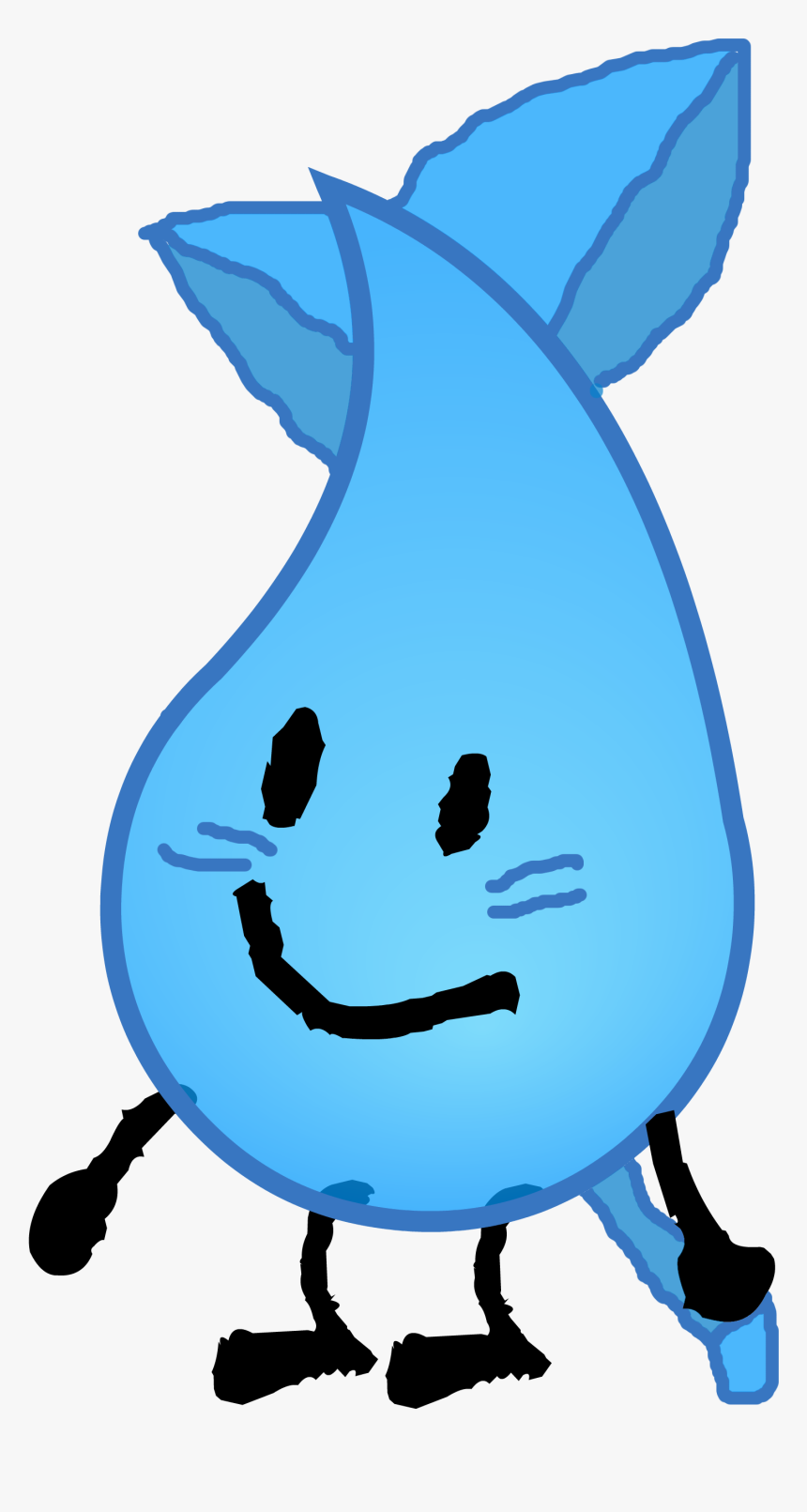 Bfb Teardrop Clipart , Png Download - Bfb Teardrop, Transparent Png, Free Download