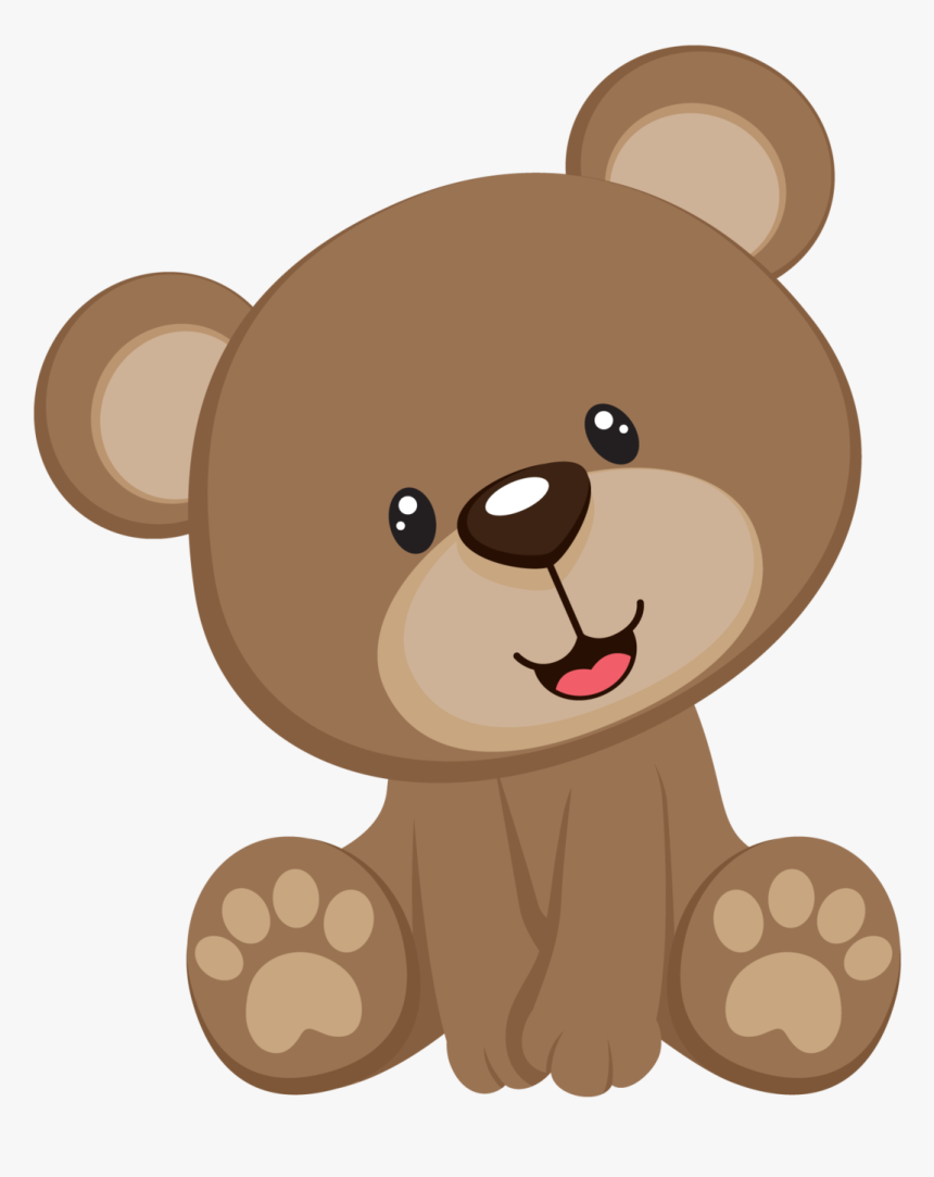 Clip Art Baby Shower Teddy Bear - Baby Teddy Bear Clipart, HD Png Download, Free Download