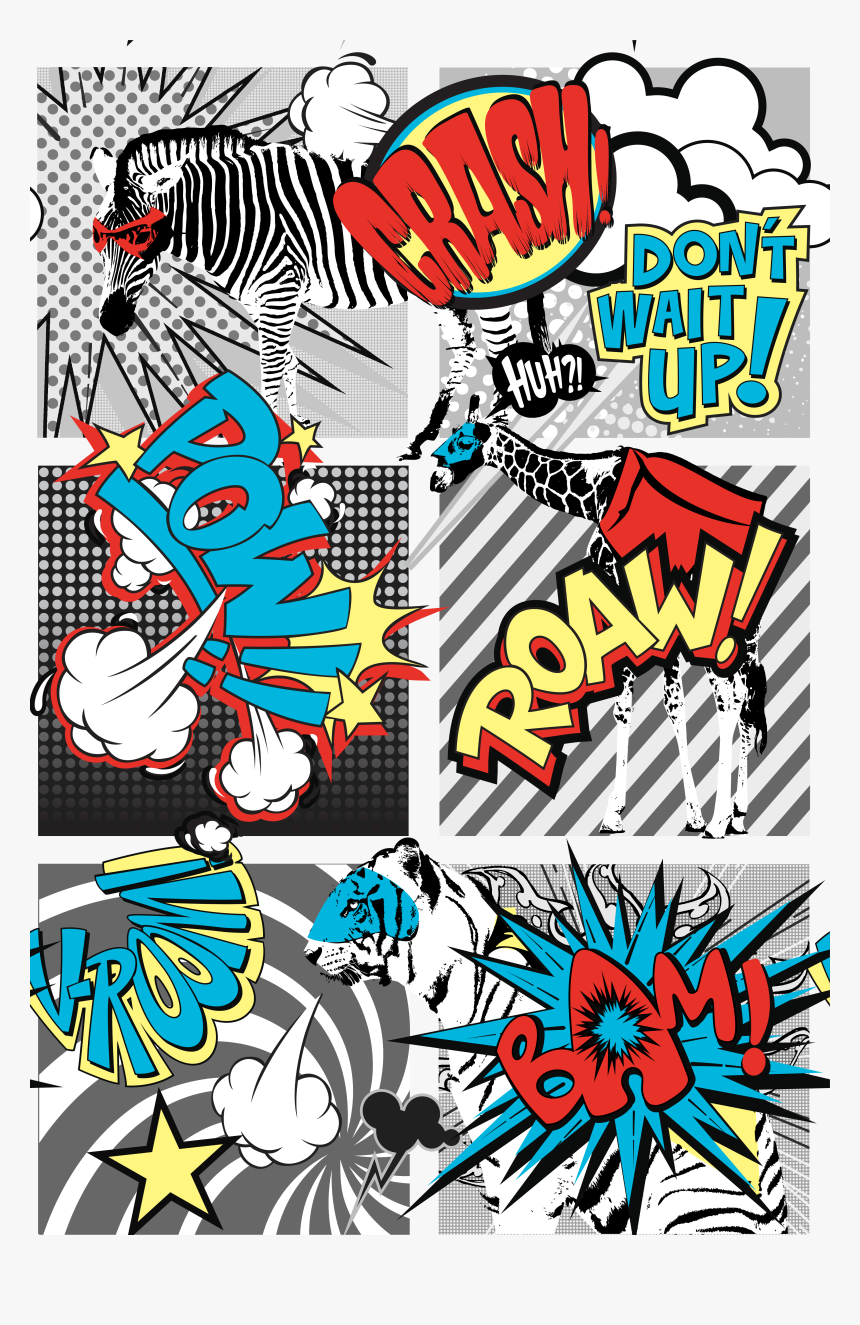 Pop Art Comic Strip, HD Png Download, Free Download