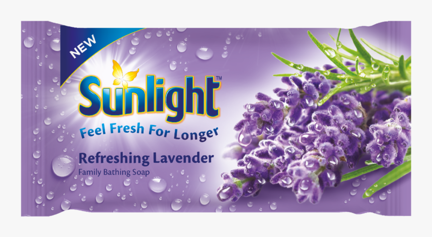 Sunlight Refreshing Lavender Family Bathing Soap - Sunlight Lively Lemon, HD Png Download, Free Download