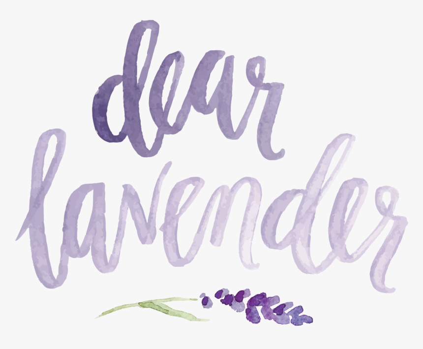 1608491617, Lavender - Calligraphy, HD Png Download, Free Download