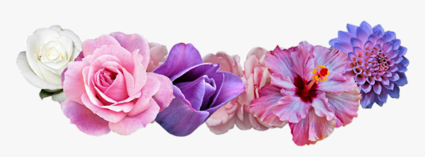 Purple Flower Crown Png - Flower Crown Image Editor, Transparent Png, Free Download
