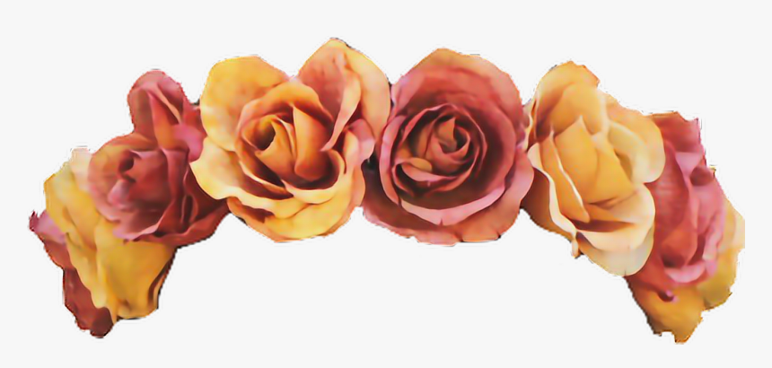 Flower Crown Png Tumblr - Orange Flower Crown Transparent, Png Download, Free Download