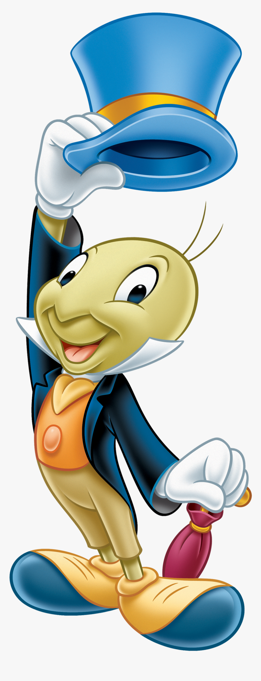 Jiminy Hat - Jiminy Cricket, HD Png Download, Free Download
