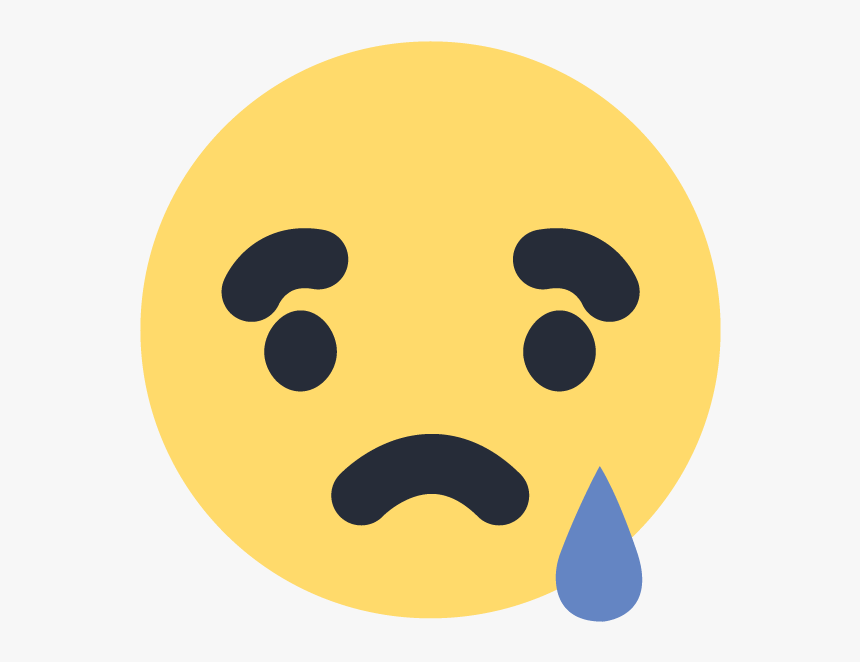 Sad Emoji Facebook Png, Transparent Png, Free Download