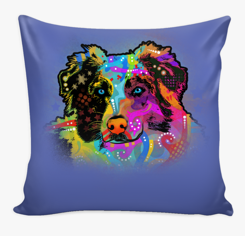 Australian Shepherd Pillow, Multiple Colors - America With South African Roots, HD Png Download, Free Download