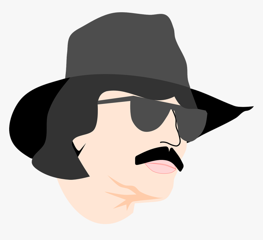 Mexican, Sunglasses, Cool, Hat, Gaucho, Man, Moustache - Sticker For Whatsapp Png, Transparent Png, Free Download