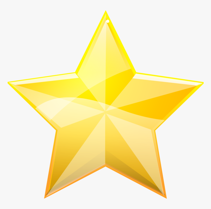 5 Star Rating Png - Gold Star Black Background, Transparent Png, Free Download