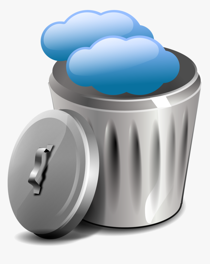 Open Trash Can Clipart, HD Png Download, Free Download
