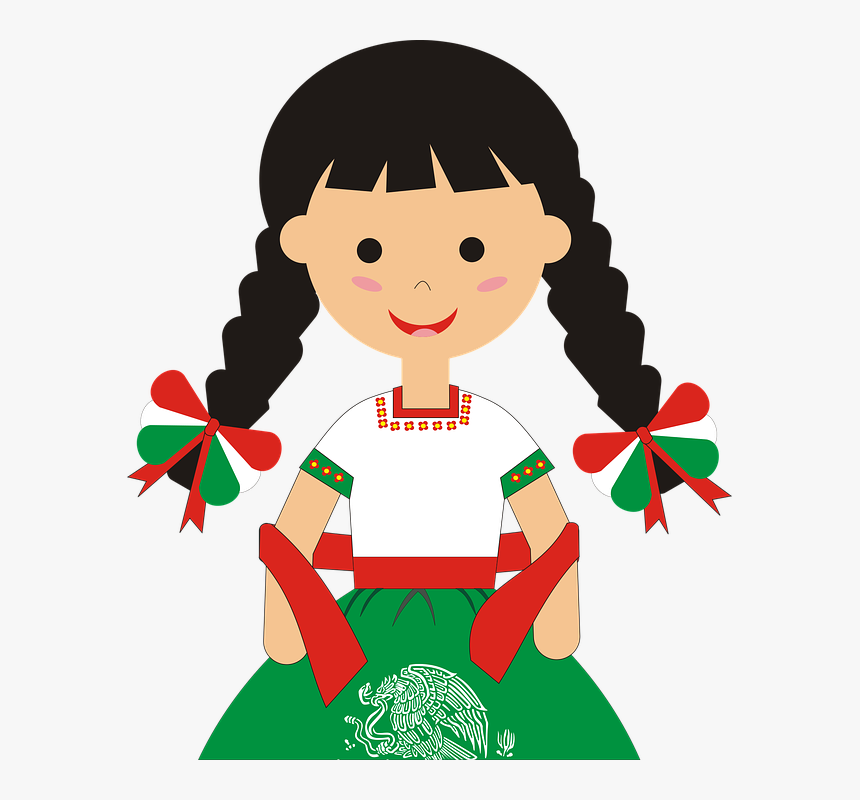 Mexico, China Poblana, Typical Dress, Women, Typical - Dia Del Nino In Mexico 2019, HD Png Download, Free Download