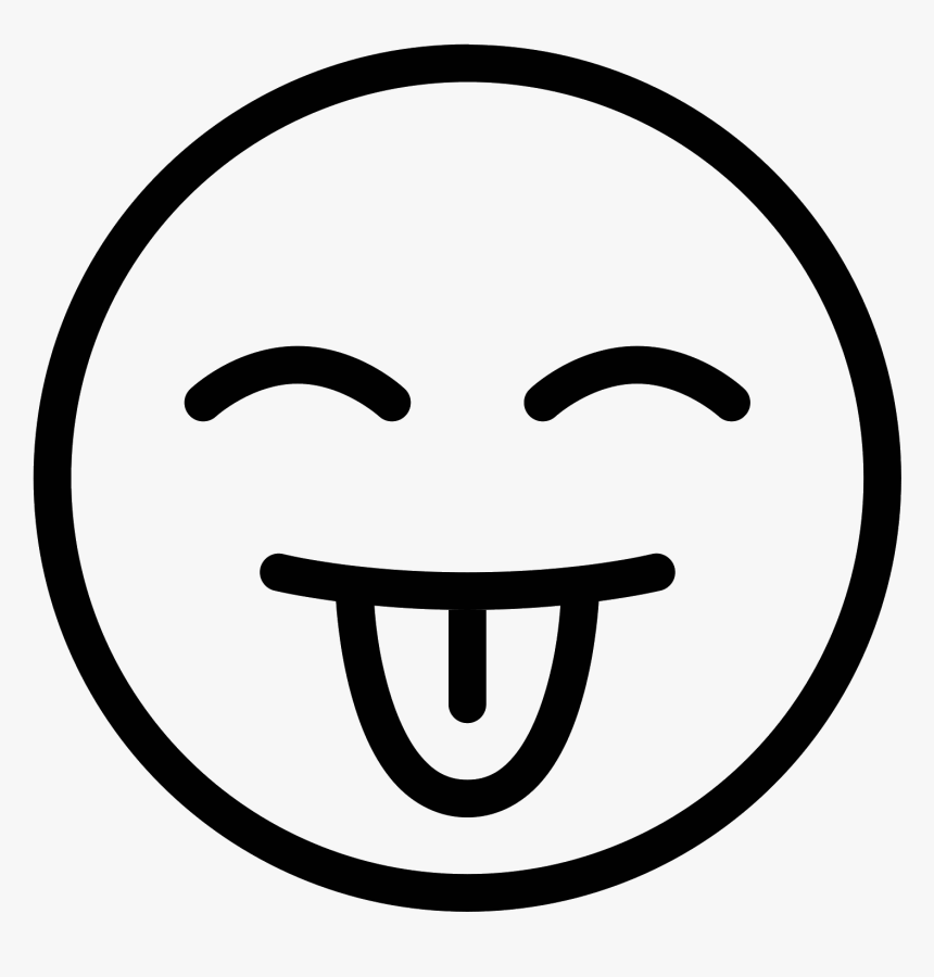 Tongue Vector - Crazy Icon Png, Transparent Png, Free Download