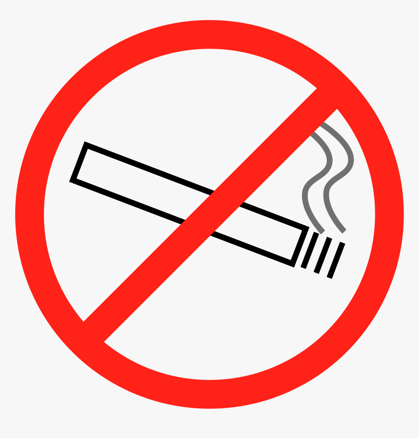 No Smoking Forbidden Cigarette Free Picture - No Smoking Sign Png, Transparent Png, Free Download