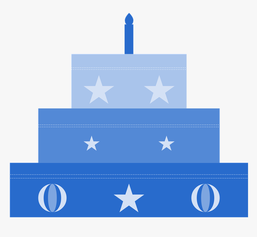 Cake, Birthday, Boy, Blue, Party, Congratulations - Birthday, HD Png Download, Free Download