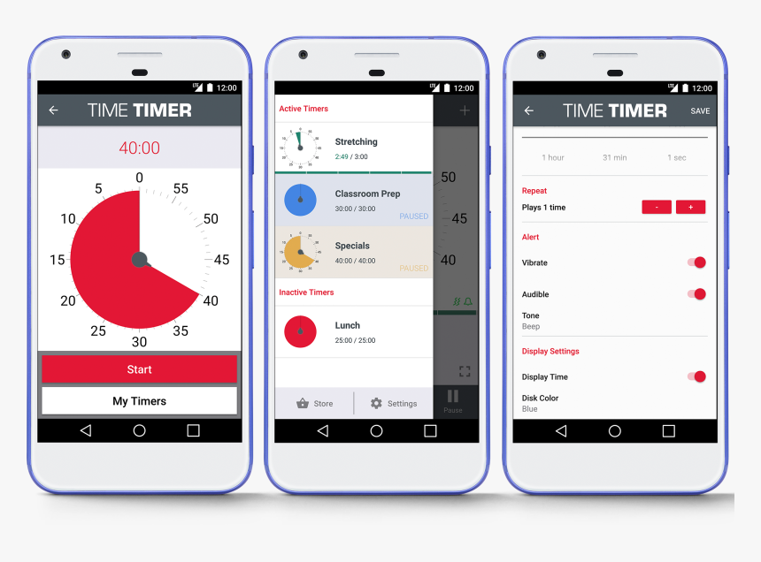 Time Timer® Android App - Android Time Timer App, HD Png Download, Free Download