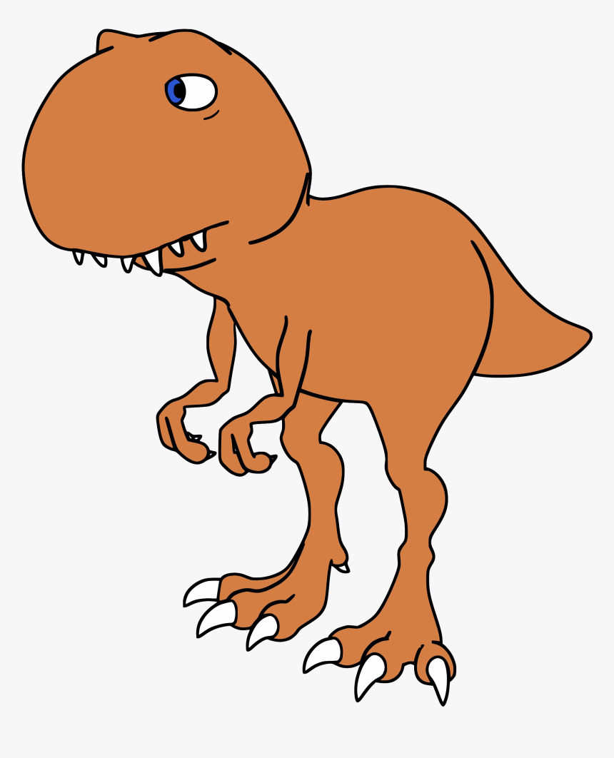 Tiranosaurio Rex Clip Arts - T Rex Cartoon Head, HD Png Download, Free Download