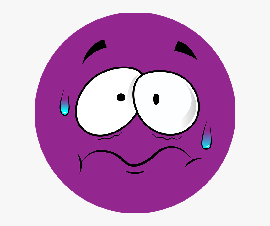 Face, Emotion, Iris, Teardrop, Gesture, Look, Purple - Emotion, HD Png Download, Free Download