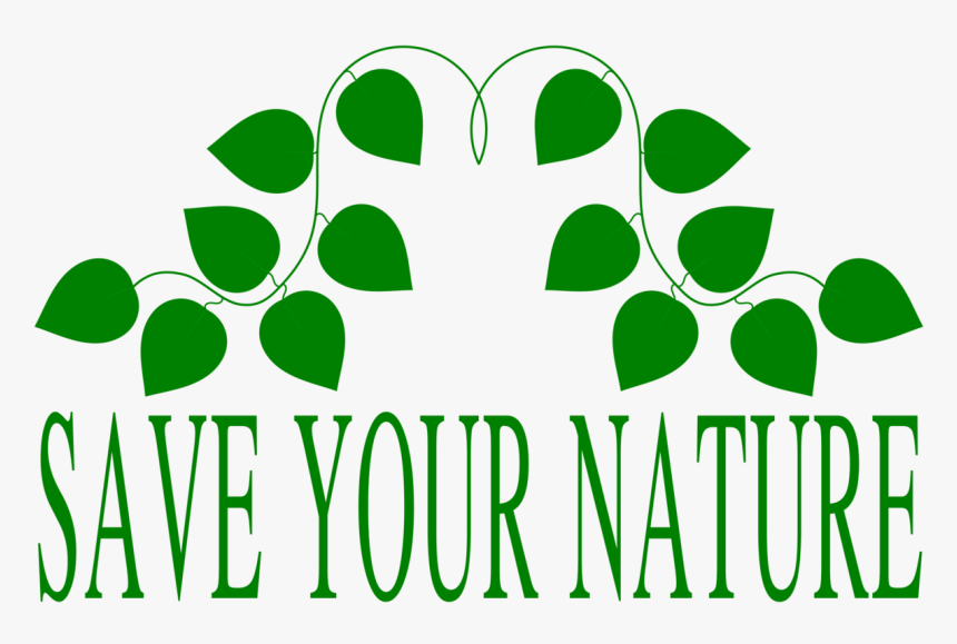 Plant,grass,leaf Save Nature Logo Png, - kindpng