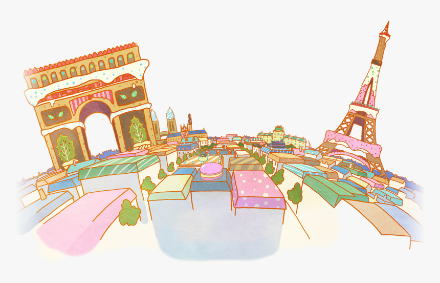 Paris Clipart Clip Art - Precure Background Kira Kira, HD Png Download, Free Download