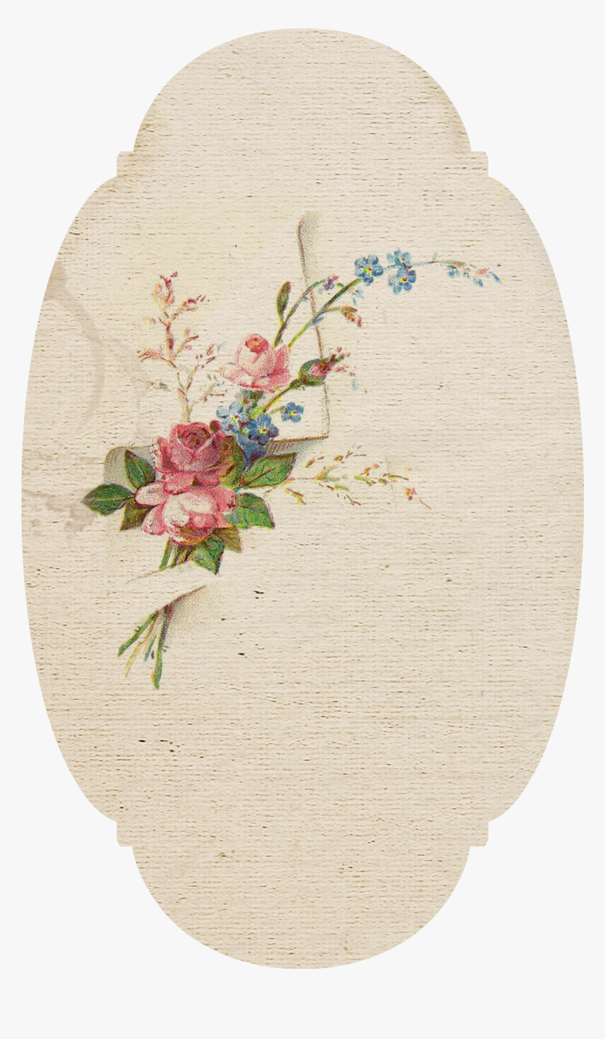 Free Printable Florals Vintage, HD Png Download, Free Download